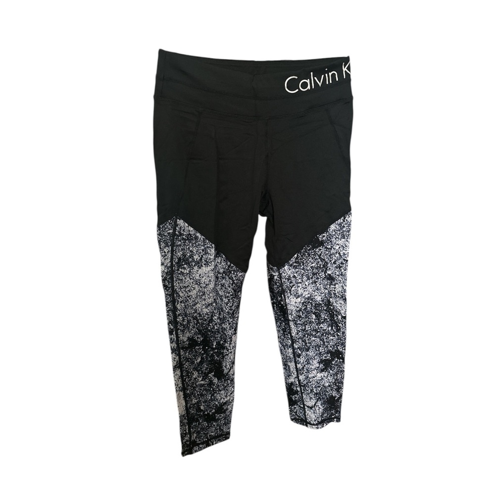 Calvin Klein Monochrome Textured Leggings